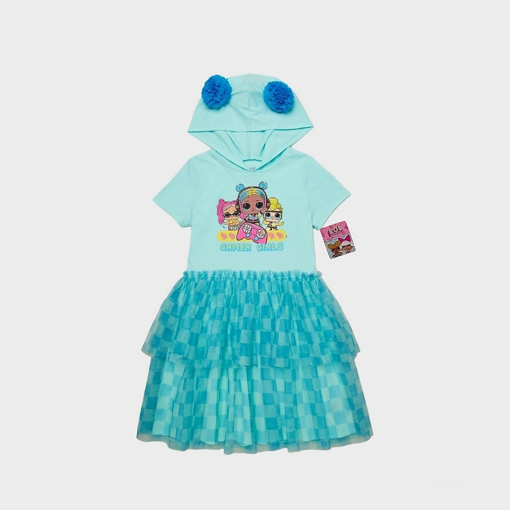 L.O.L. Surprise! Gamer Girls TuTu Dress with Hood